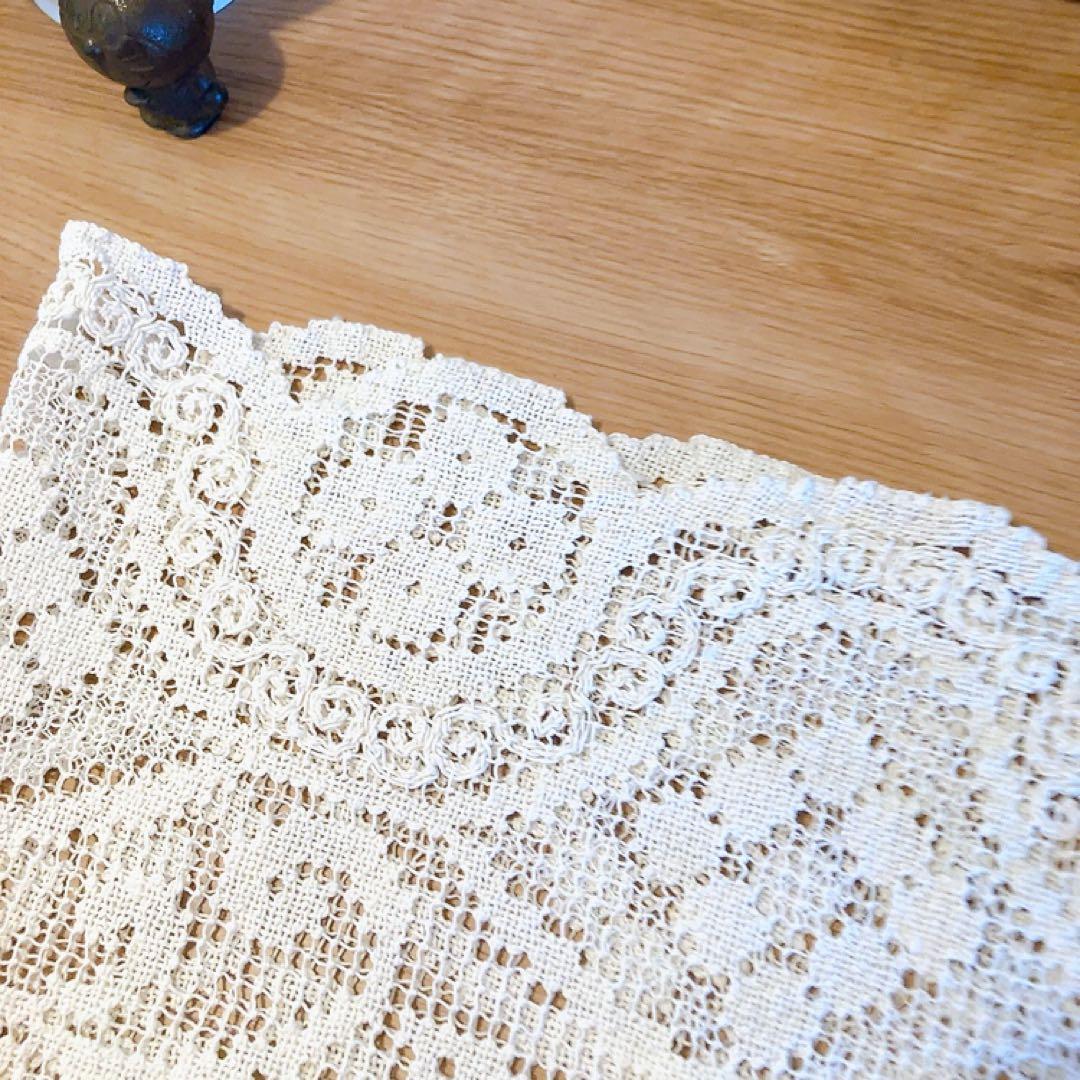 大判 (テーブルクロス大) アンティークレース