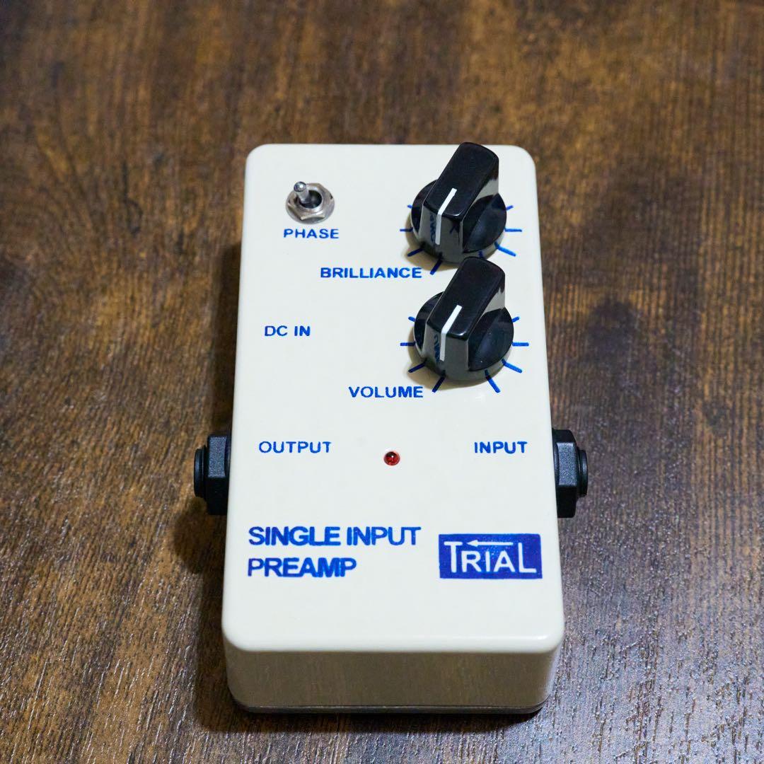 まぁ〜TRIAL SINGLE INPUT PREAMP