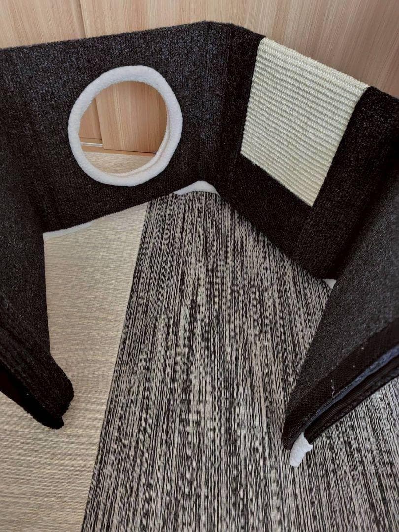 キャットタワー ミニ 猫タワー 安定 クッション 猫ハウス　ストレス軽減　愛猫