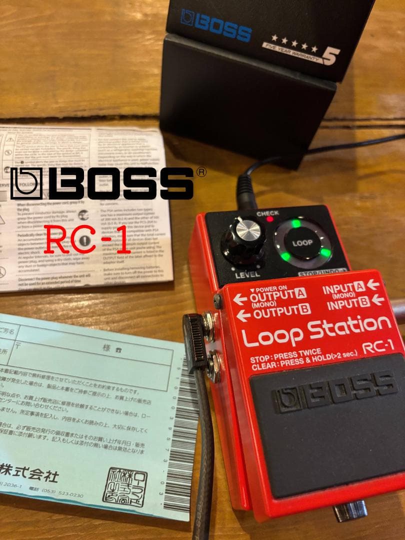 新品 BOSS RC-1 Loop Station / 店頭展示品