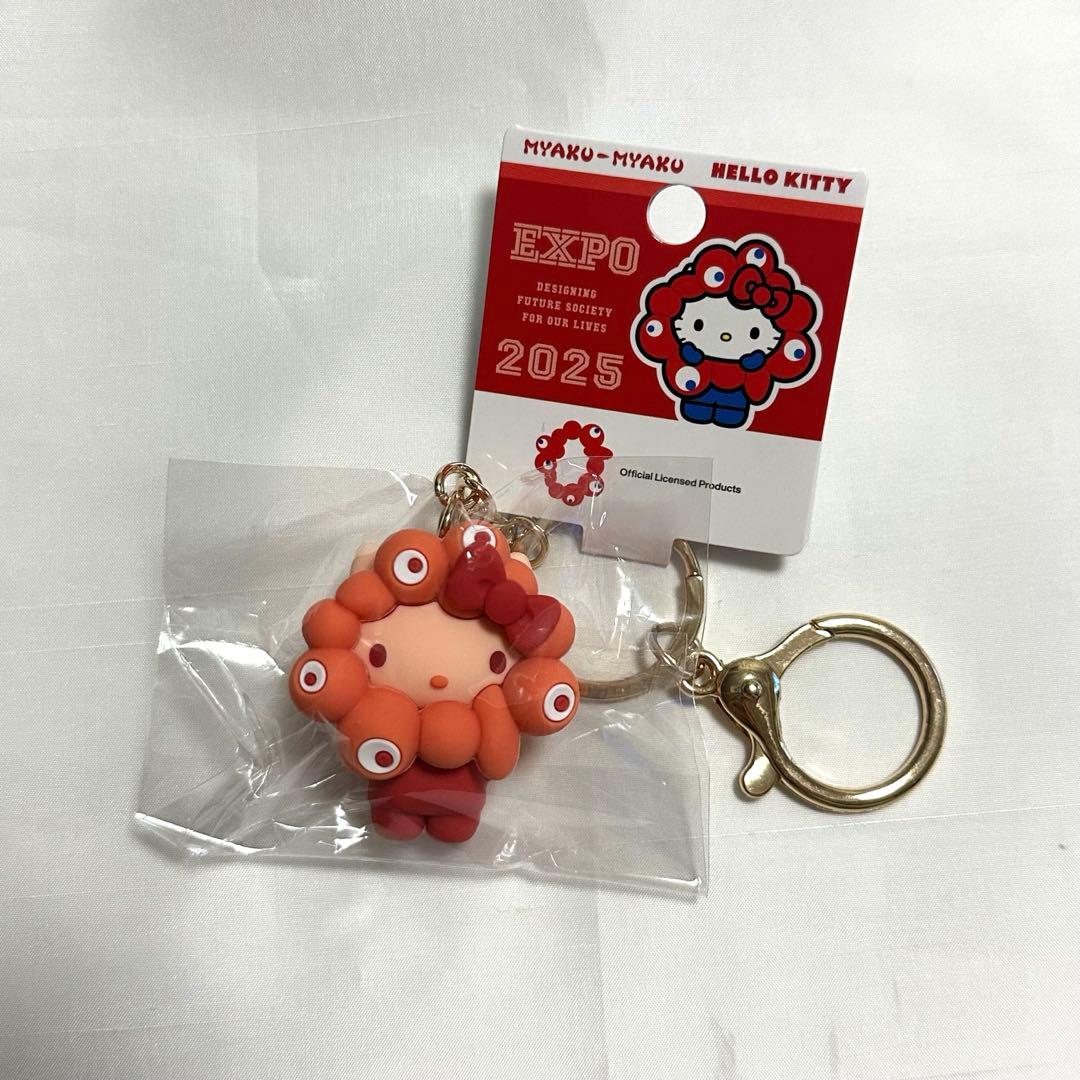 EXPO2025サンリオミャクミャク 推し力ラーキーホルダー　6種セット