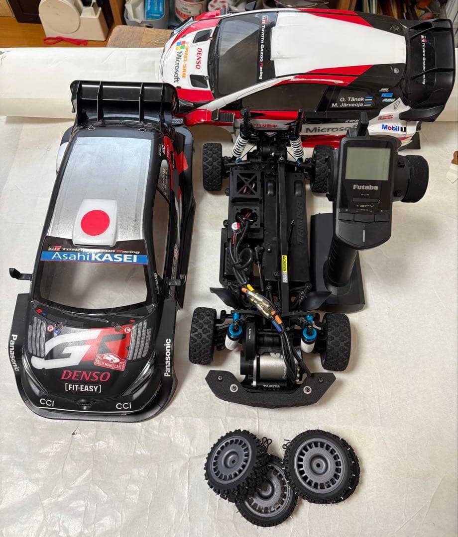 xv01 ロングダンパー　ヤリス　プロポ　ブラシレス　オプションパーツおまけ付き