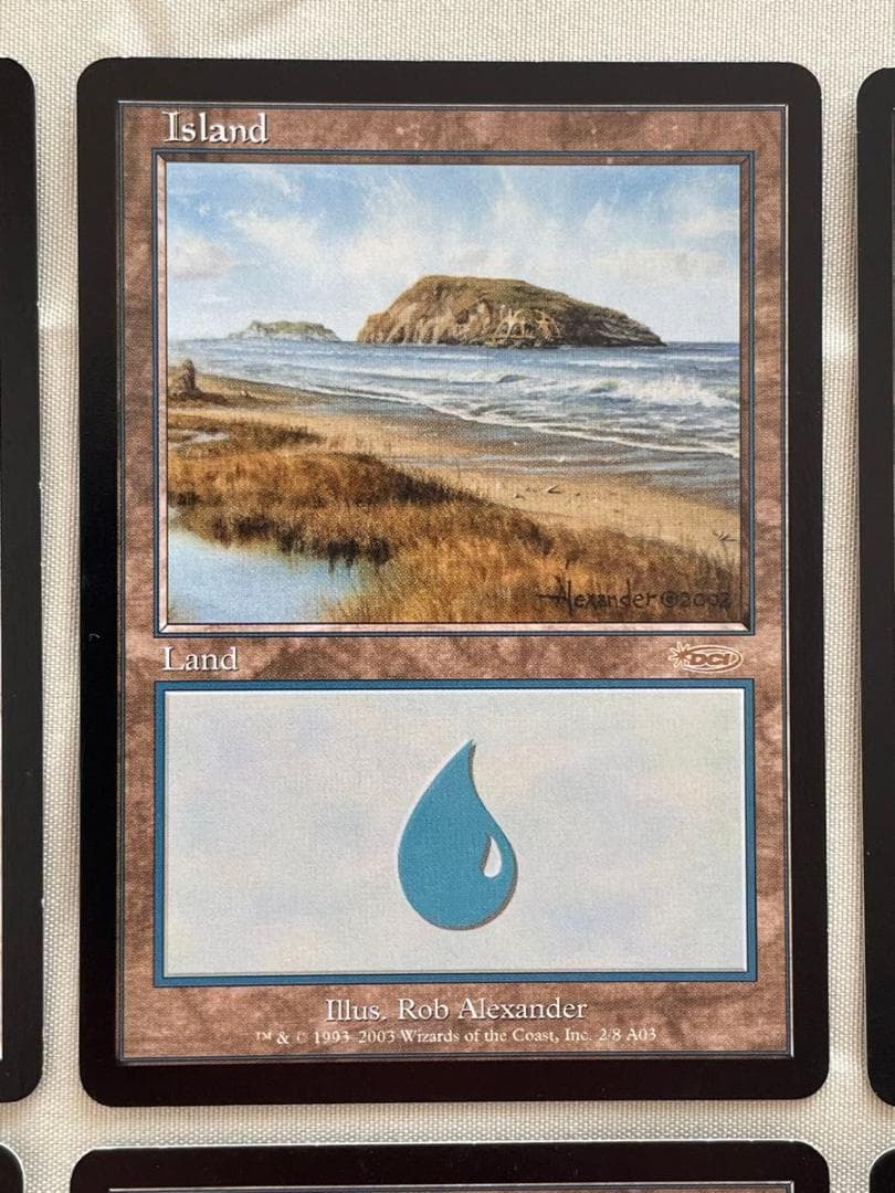 MtG 基本土地 島/ (オンスロート版アリーナランド) 8枚セット