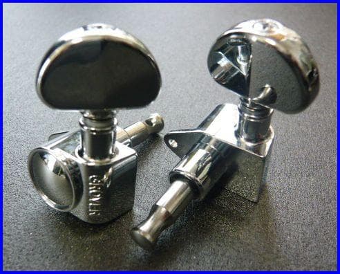 GROVER 102Ｃ新品 ＬＰタイプペグセット！グローバー 3x3 クロム