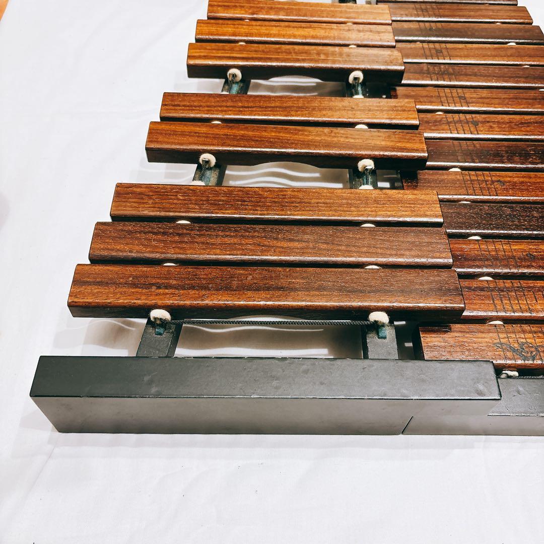 ヤマハ卓上木琴　YAMAHA　TX-6 32音　木製シロフォン 木目