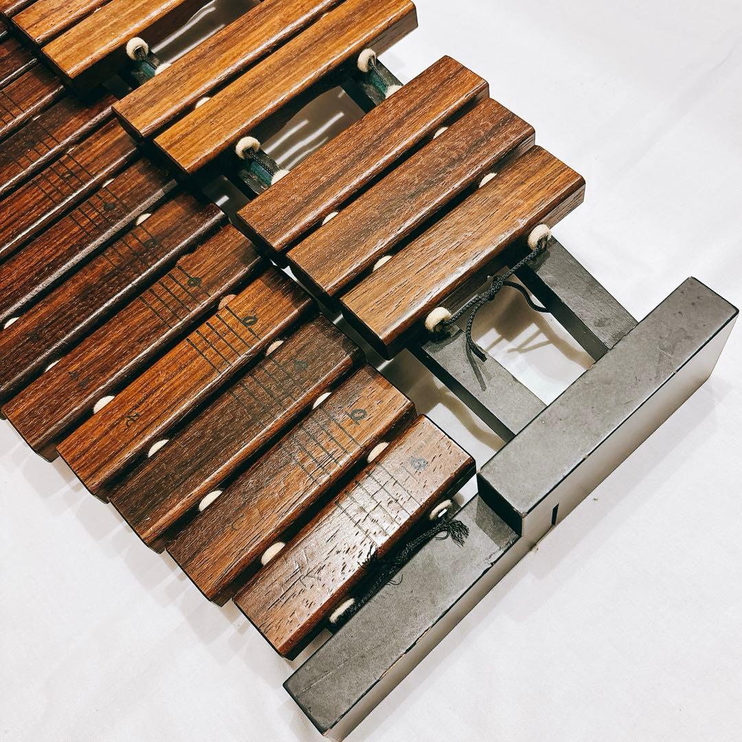 ヤマハ卓上木琴　YAMAHA　TX-6 32音　木製シロフォン 木目