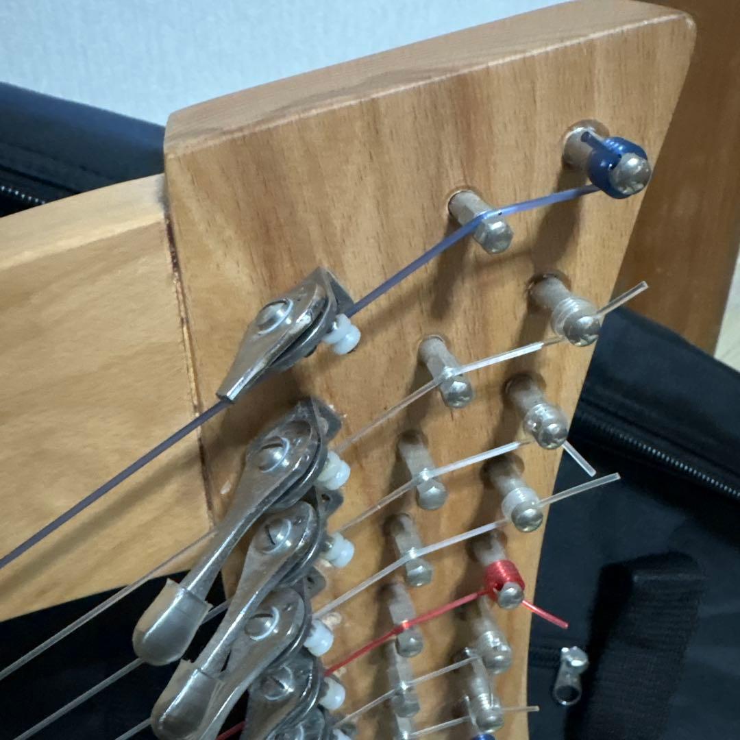 OTOTSUBU 20弦 ハープ ケース付 楽器　竪琴　オトツブ　おとつぶ