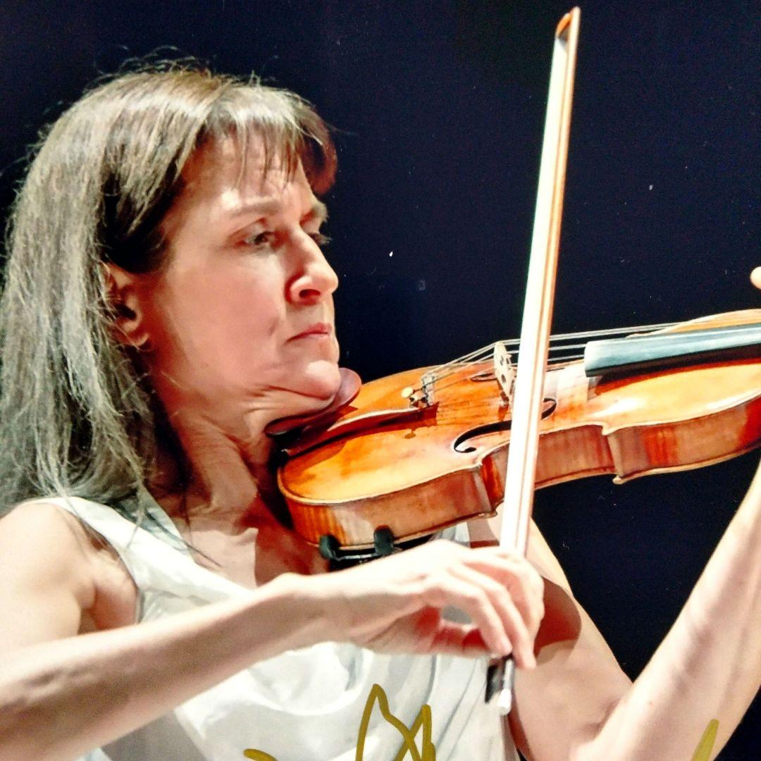 ヴィクトリア・ムローヴァ直筆サイン入り超 大型写真 ロシアのヴィオリニスト…