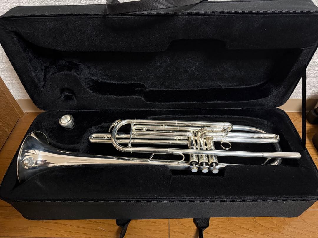 Behning & Sons バストランペット 本体 ケース付き