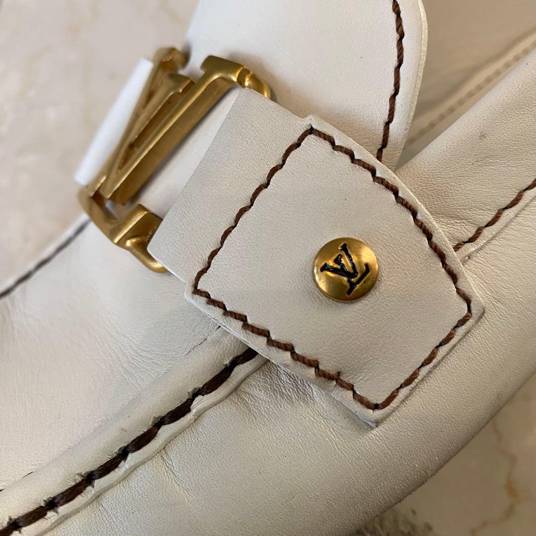 ルイヴィトン 本革 ドライビングシューズ モンテカルロライン 阪急メンズ館購入