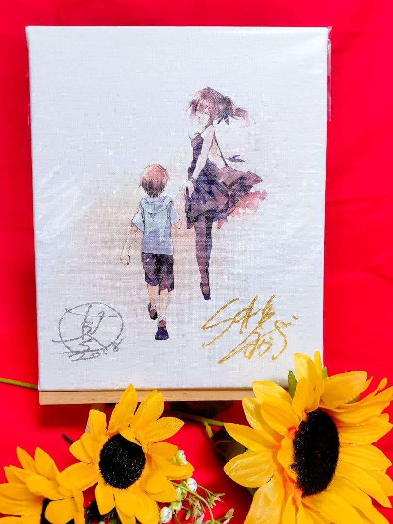 素晴らしき日々 直筆サイン キャンバスアート サクラノ詩 サクラノ刻 基4