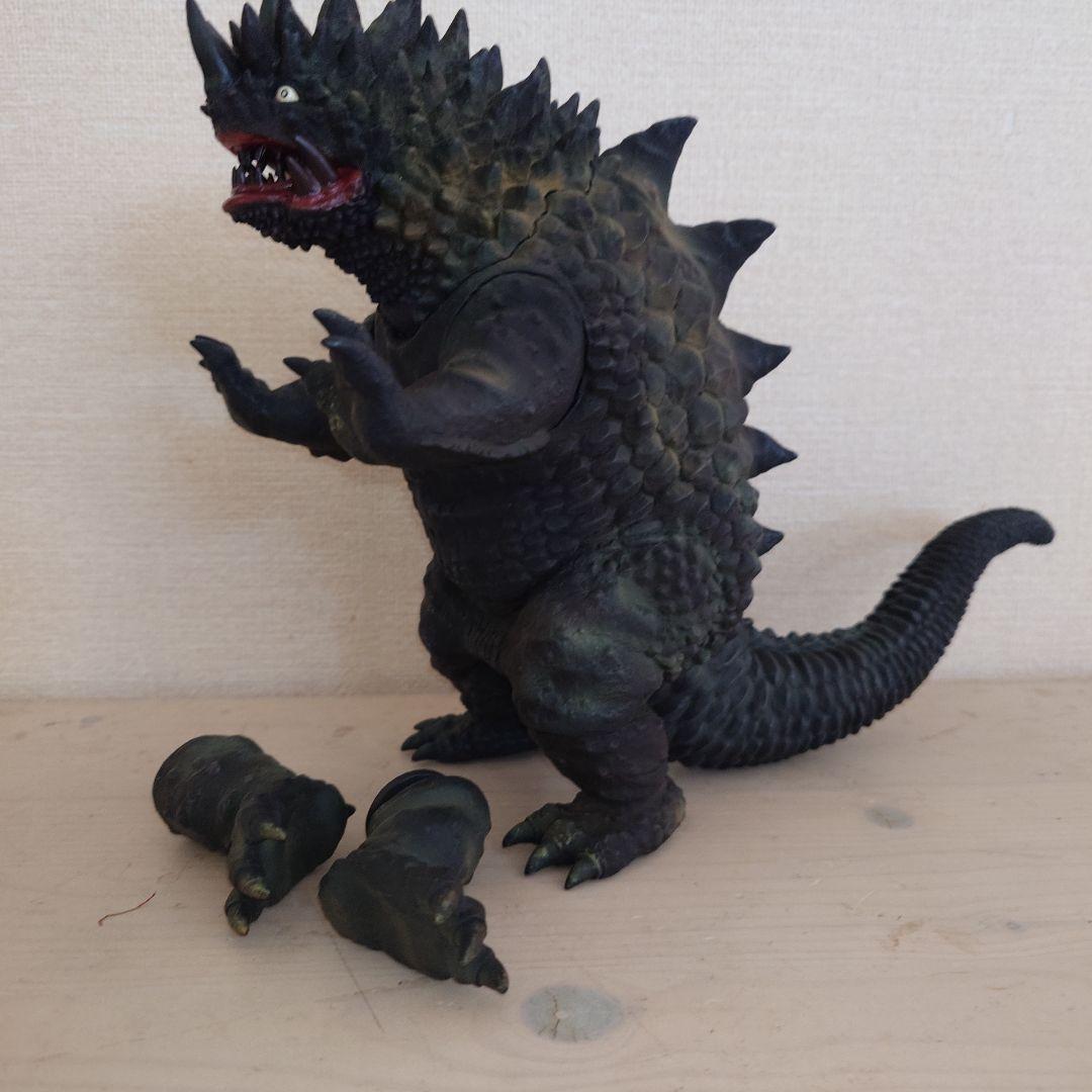 エクスプラス 大怪獣シリーズ　マグラー ポーズ変更用の足付 美品　箱なし