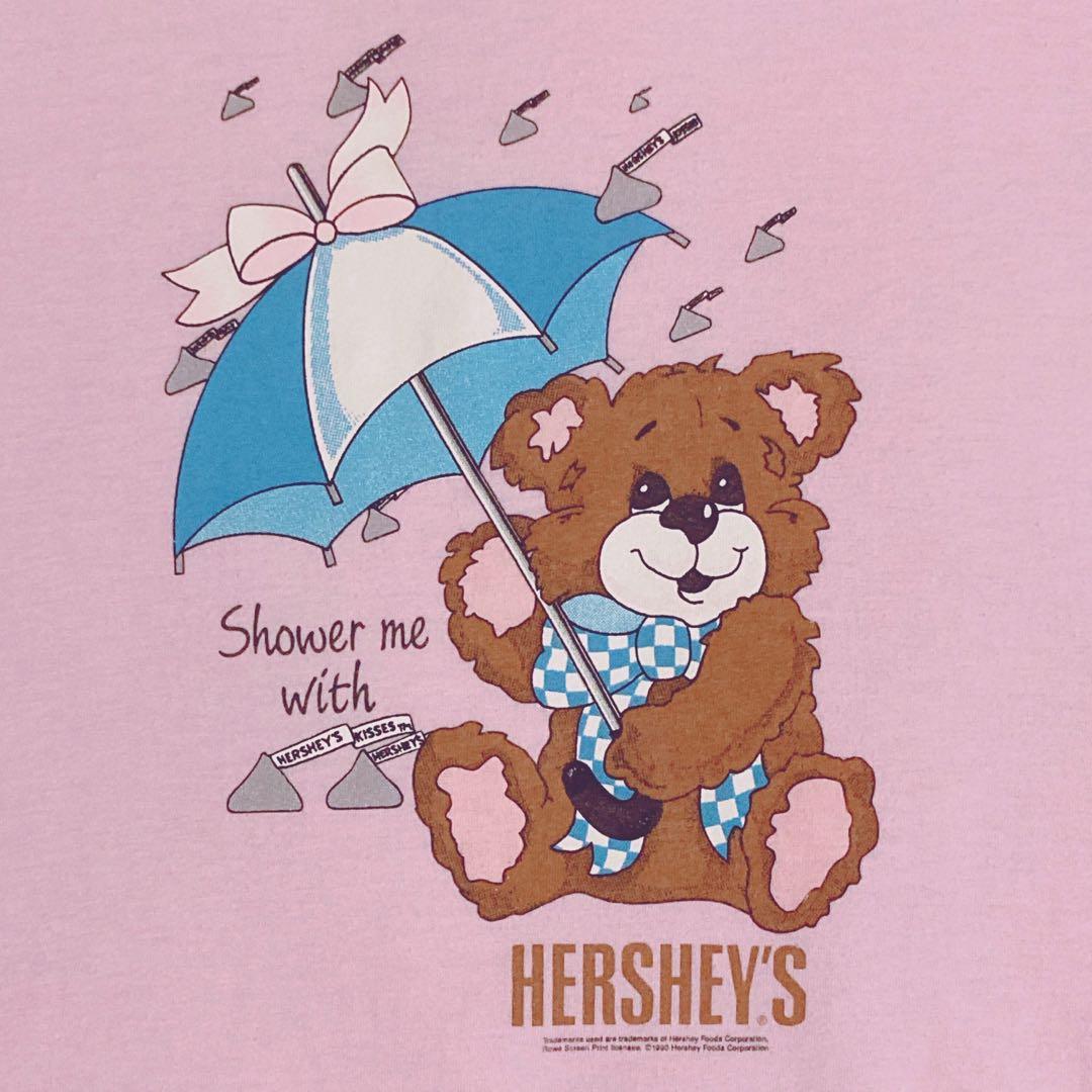 ♡キスチョコくまさんワンピース ハーシーズ レトロファンシー古着 spank♡