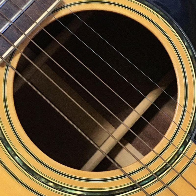 Y ジャンク GLORIA アコースティックギター ケース カポタスト付き