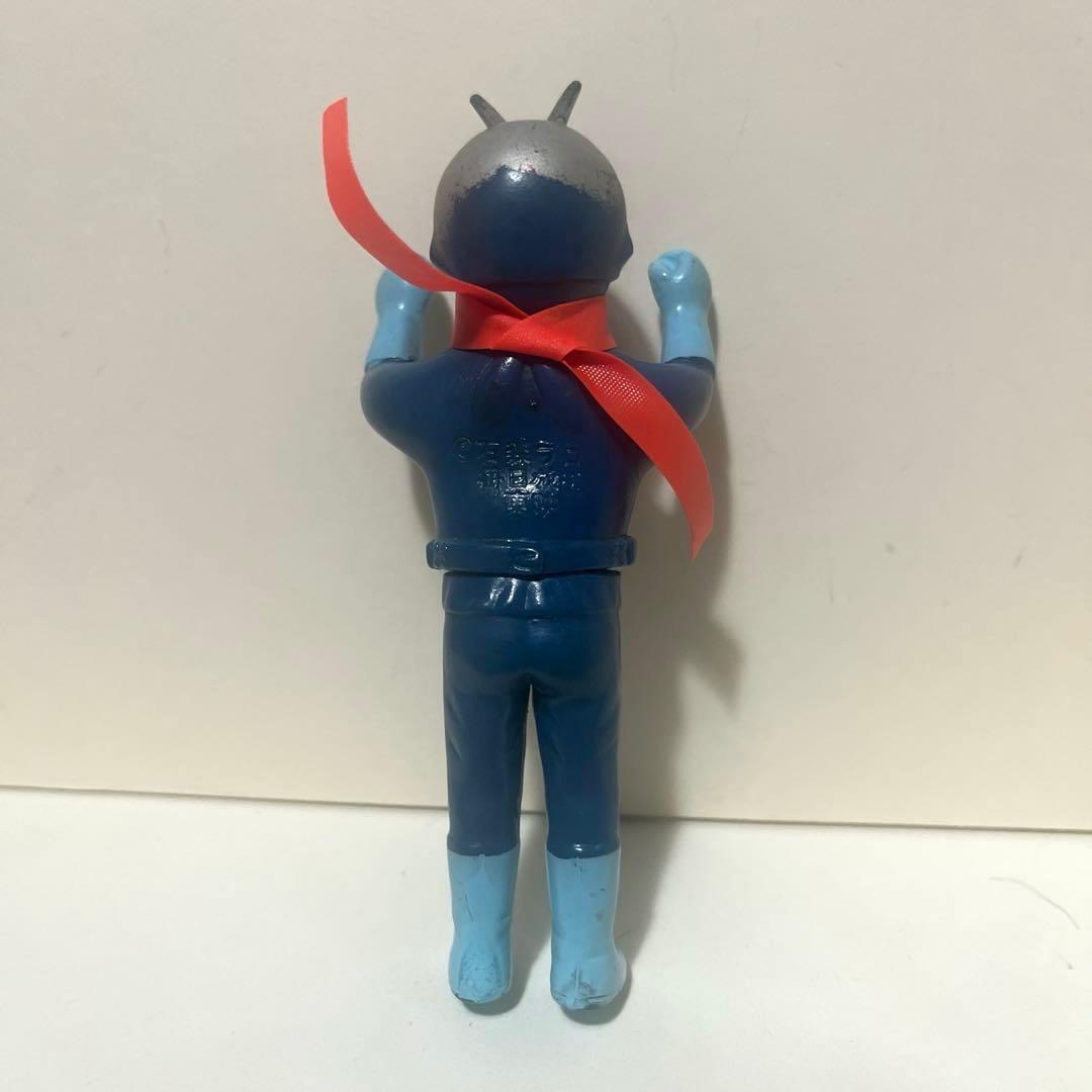 ポピー製 仮面ライダー2号 ソフビ フィギュア 旧バンダイ 当時物