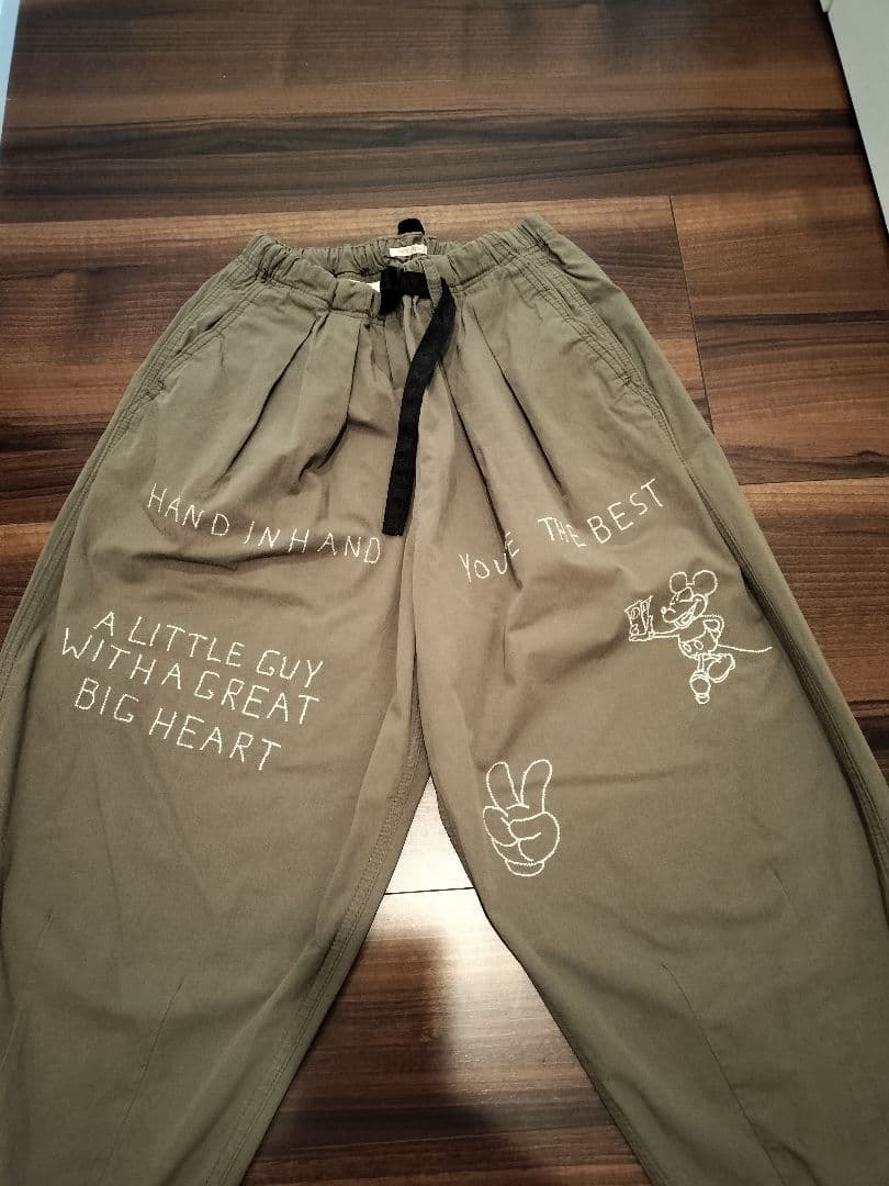 【未使用】デニム&ダンガリー 01 ミッキー刺繍 ゴートゥーハリウッド FITH