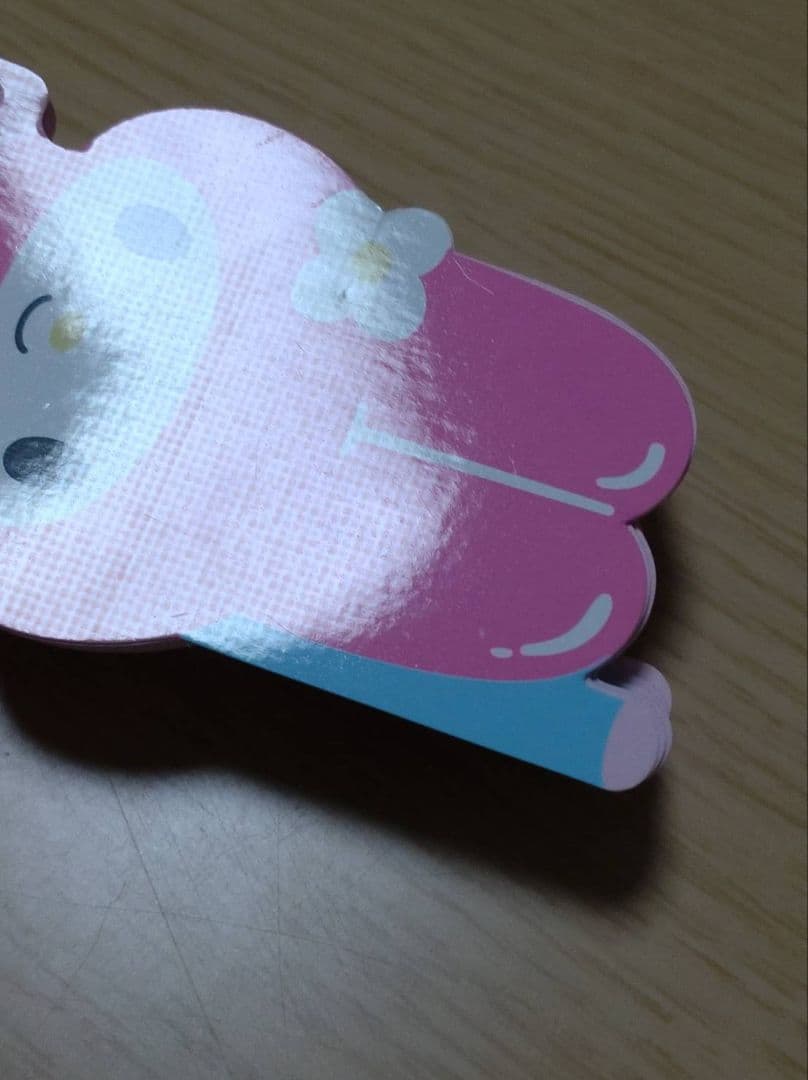 平成レトロ　マイメロ 携帯型 メモ帳　クロミ (おねがいマイメロディ )