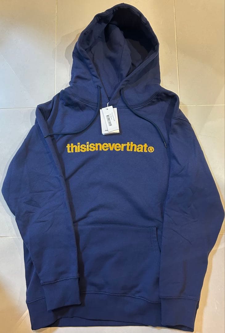 thisisneverthat パーカー ネイビー