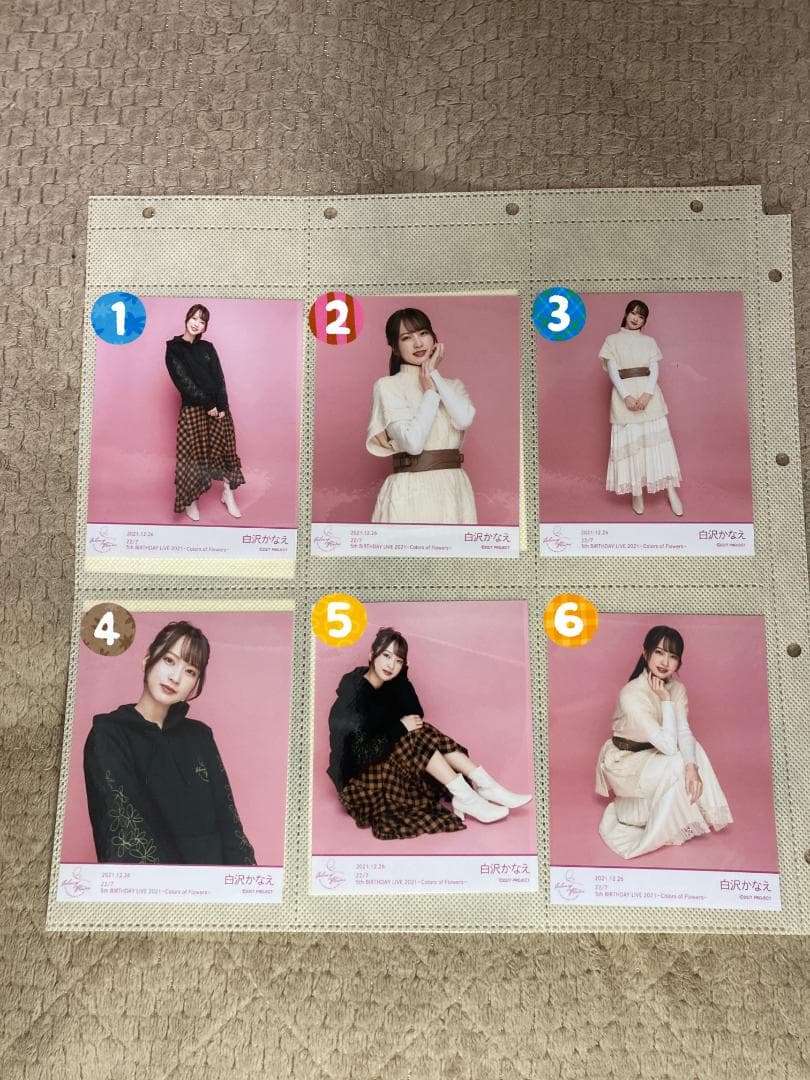 ナナニジ　 ～ Colors of Flowers ～　ブロマイド