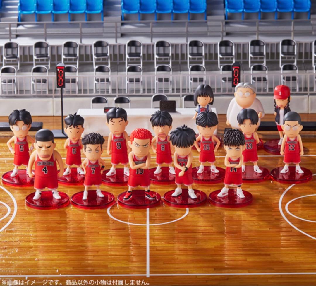 【新品】湘北メンバー全種　フィギュアセット　シューズボックス風パッケージ付き