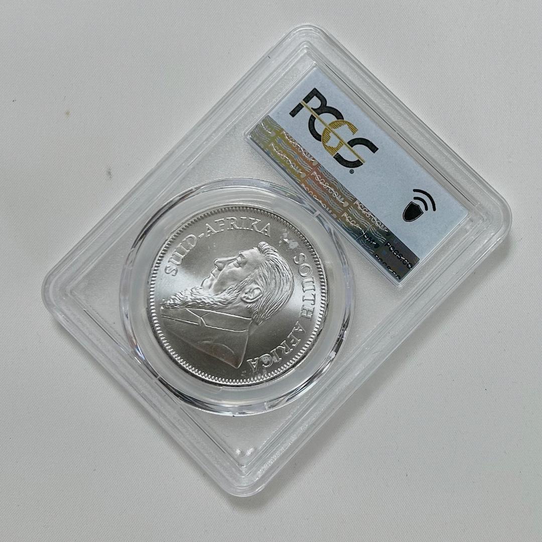 2024年 南アフリカ　クルーガーランド銀貨 PCGS MS70 1KR/１oz