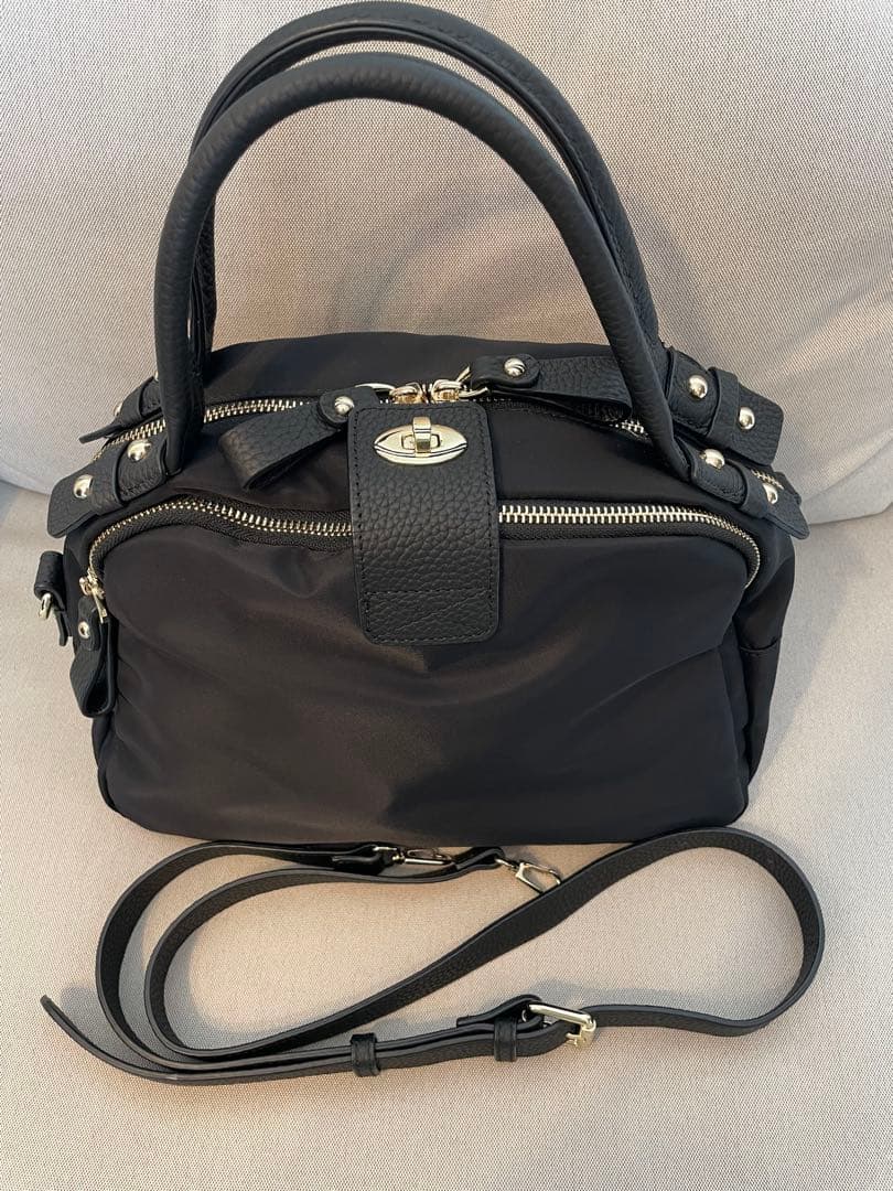 美品　HAYNI ナイロンショルダーバックミニ