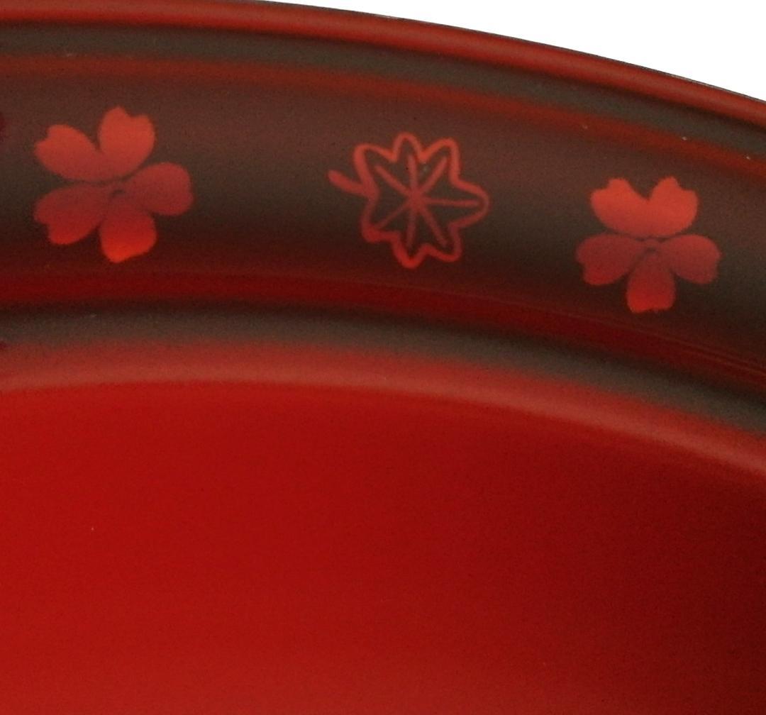 新品　漆器　菓子器　盛鉢　象彦　春秋白檀8.0寸