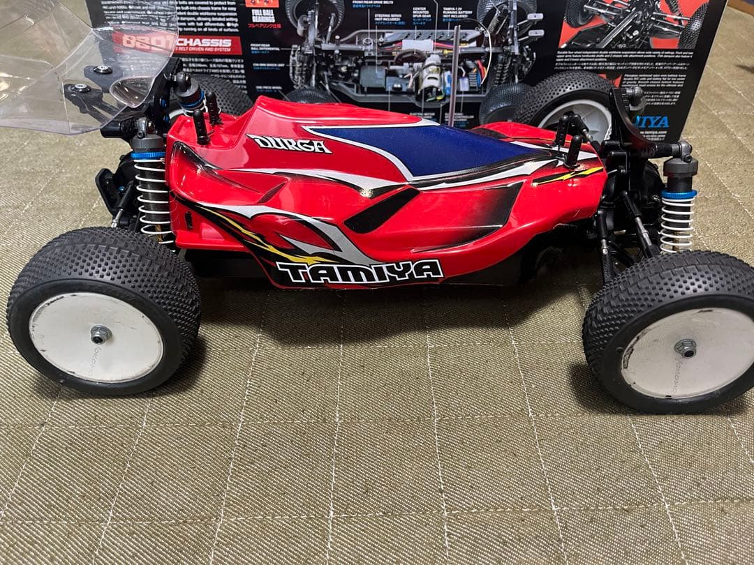 TAMIYA DB01 DURGA レッド バギー　一応ジャンク　おまけあり