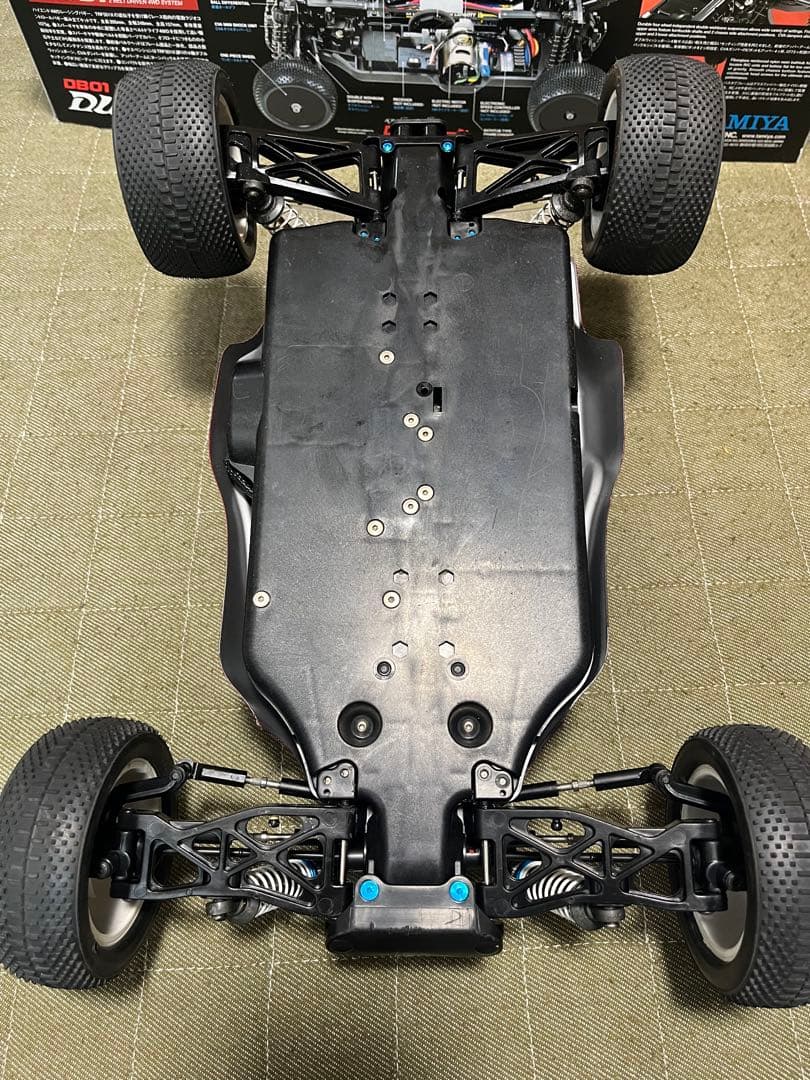 TAMIYA DB01 DURGA レッド バギー　一応ジャンク　おまけあり