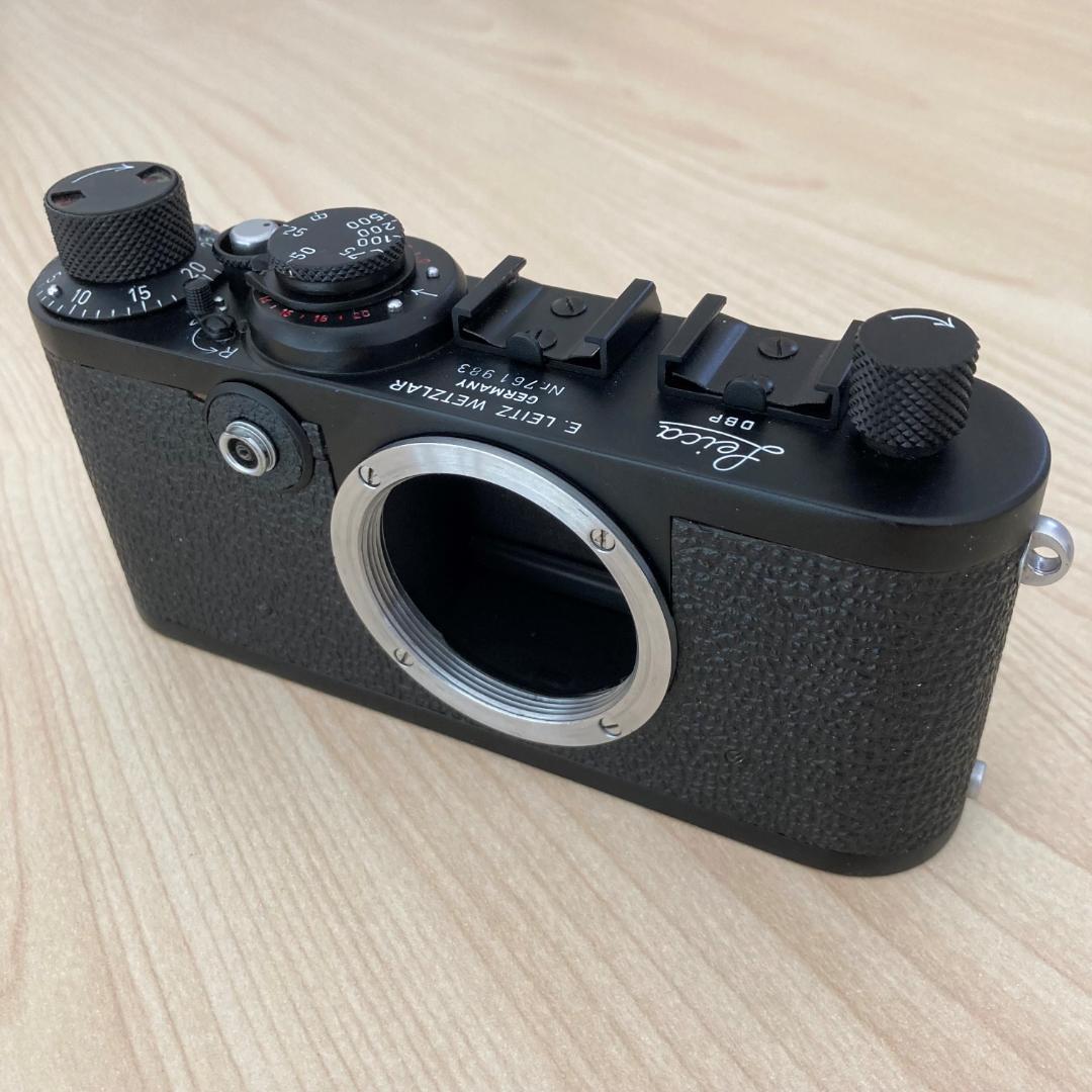 s*r様 バルナックライカ1f ブラックボディ　Leica 1f レッドダイヤル