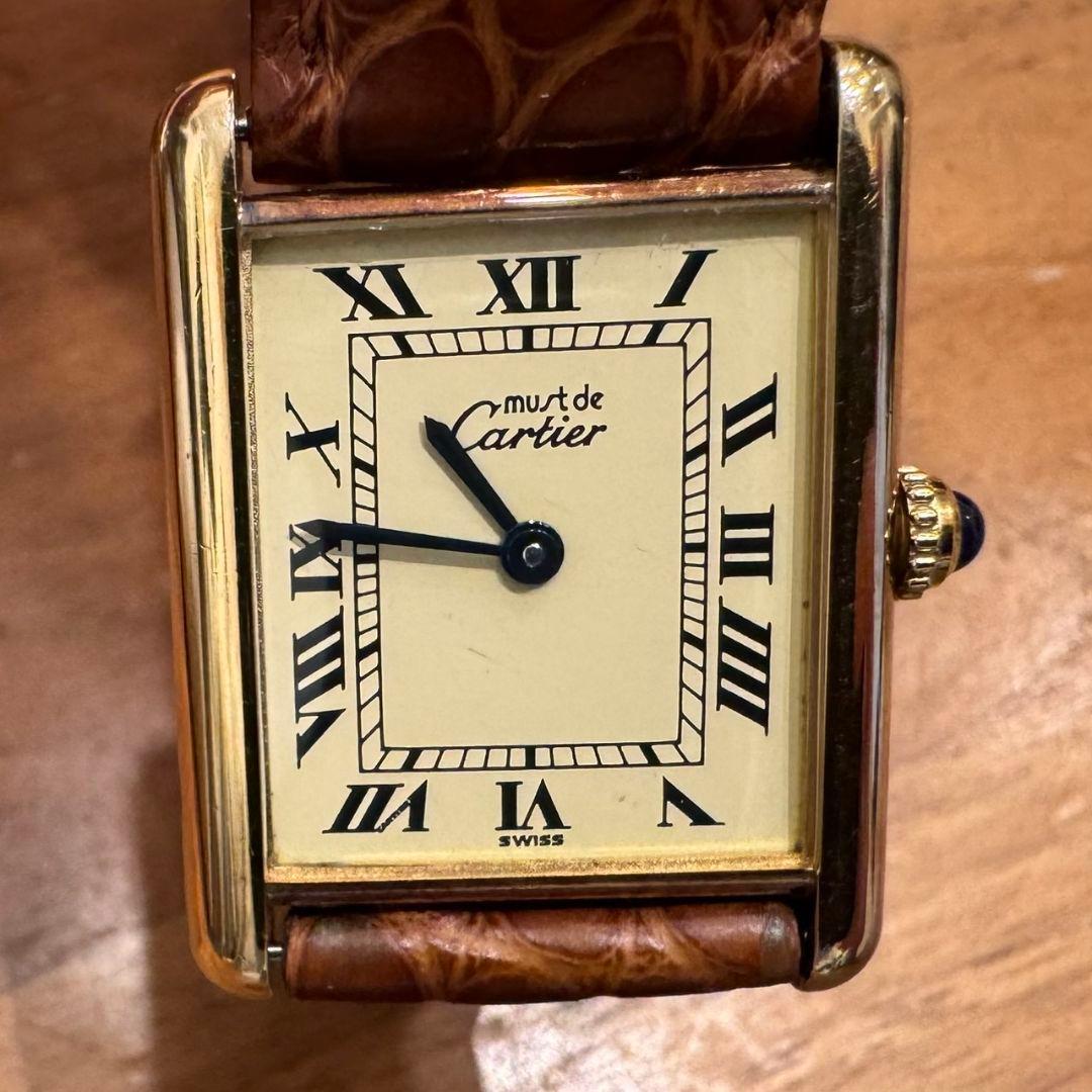 K*y様 Cartier カルティエ マストタンク LM クォーツ 保証書 純正