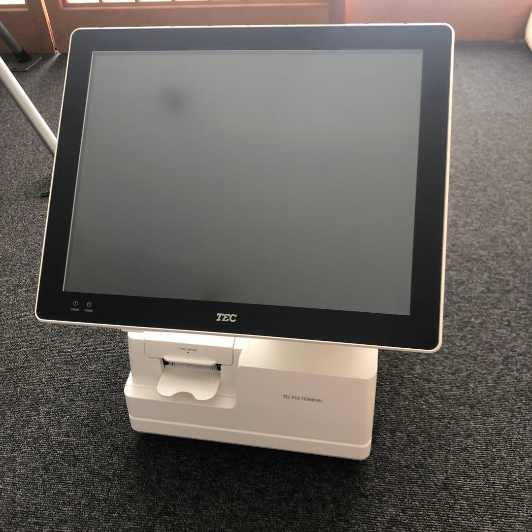TEC POSターミナル レシートプリンター内蔵限界値下げ
