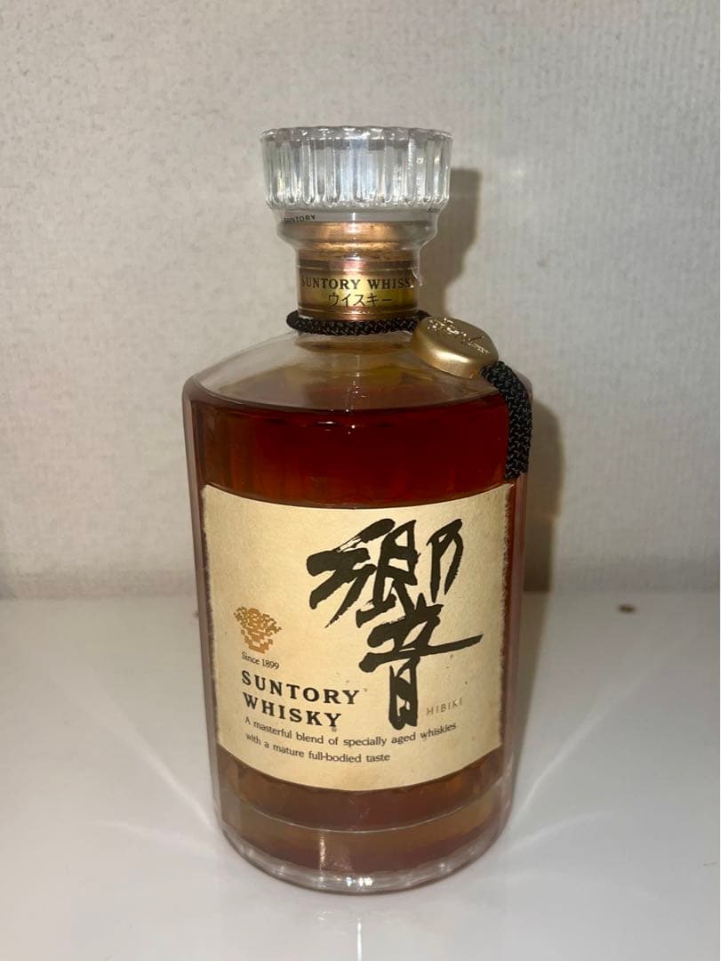 SUNTORY ／サントリー響　旧ボトル 裏ゴールドラベル 未開栓古酒