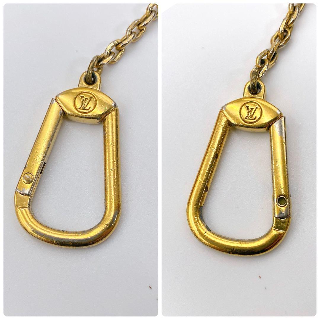 ルイヴィトン モノグラム ポシェットクレ ケース 小銭入れ チェーン