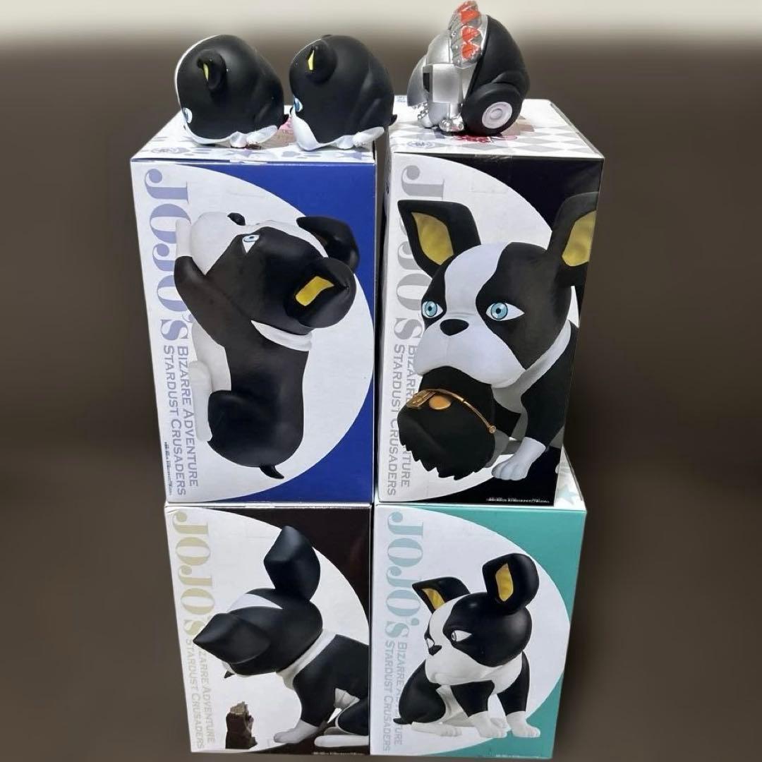 ジョジョの奇妙な冒険 SOFVIMATE ボールフィギュア　イギー　7点セット