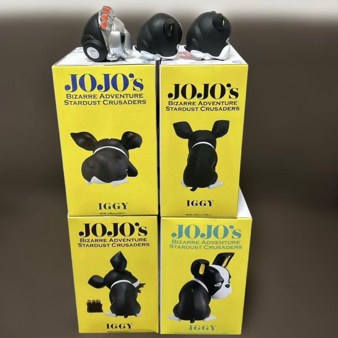 ジョジョの奇妙な冒険 SOFVIMATE ボールフィギュア　イギー　7点セット