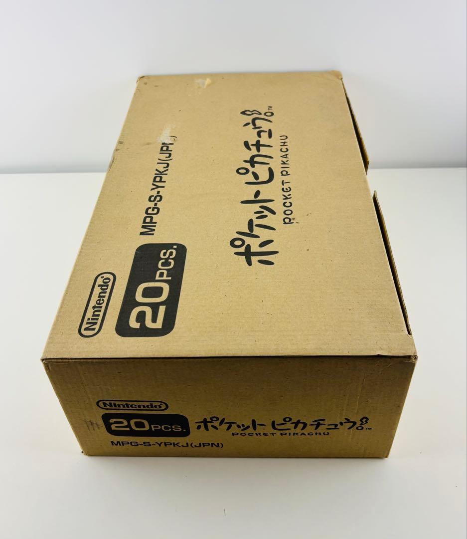 新品 Nintendo ポケットピカチュウ 万歩計 ポケモン 18個 カートン