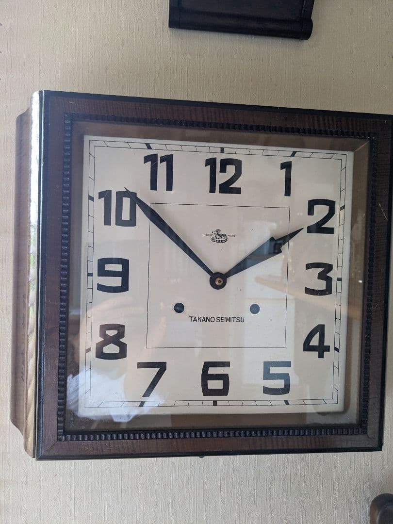 高野精密　ゼンマイ式振り子時計　可動品