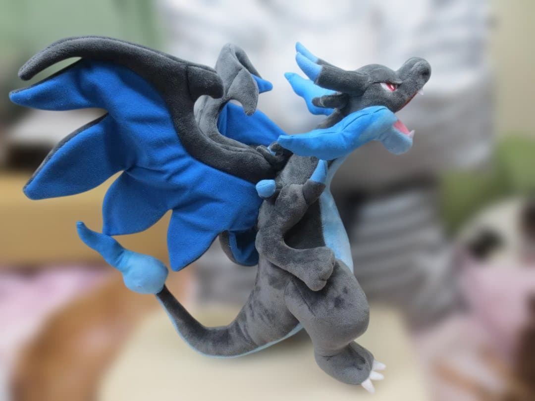 ポケットモンスター　ポケモンセンターオリジナルぬいぐるみ　メガリザードンX