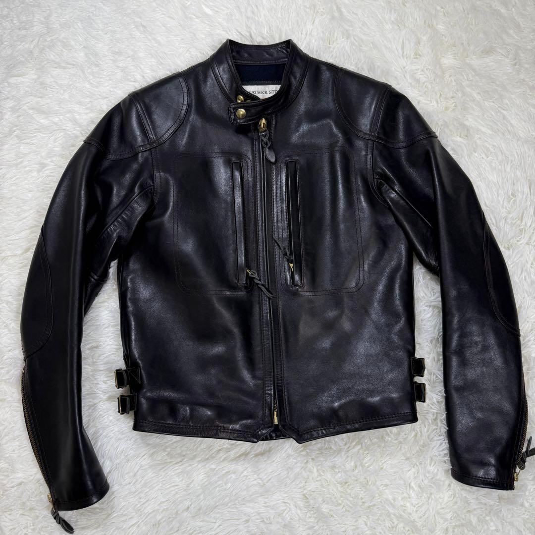 【入手困難⭐︎希少】ノーザンフォックス 肉厚シングルライダースジャケット 激レア