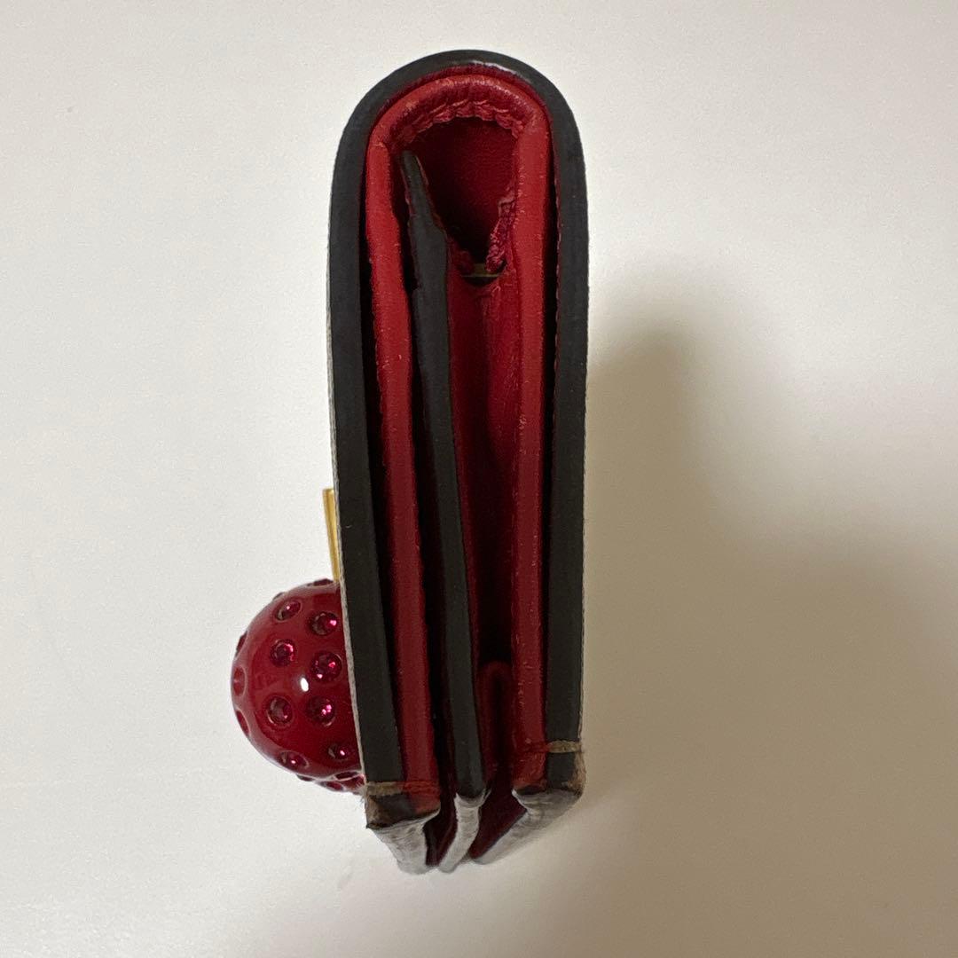 GUCCI 二つ折り財布 さくらんぼ チェリー