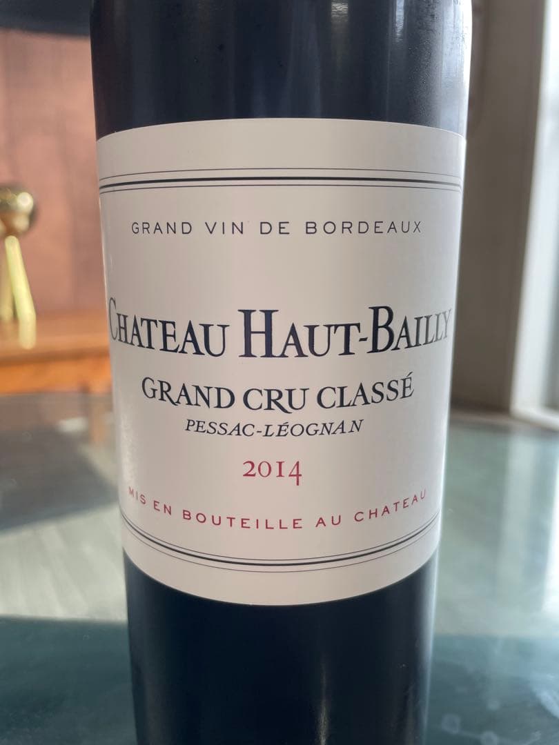 ワイン CHATEAU HAUT BAILLY 2014
