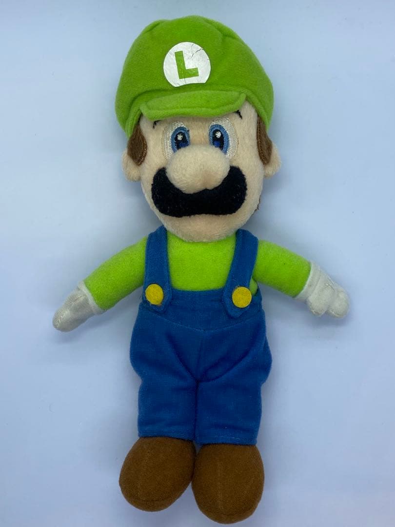 希少‼︎ マリオパーティ5 ルイージ ぬいぐるみ 三英貿易 2003年