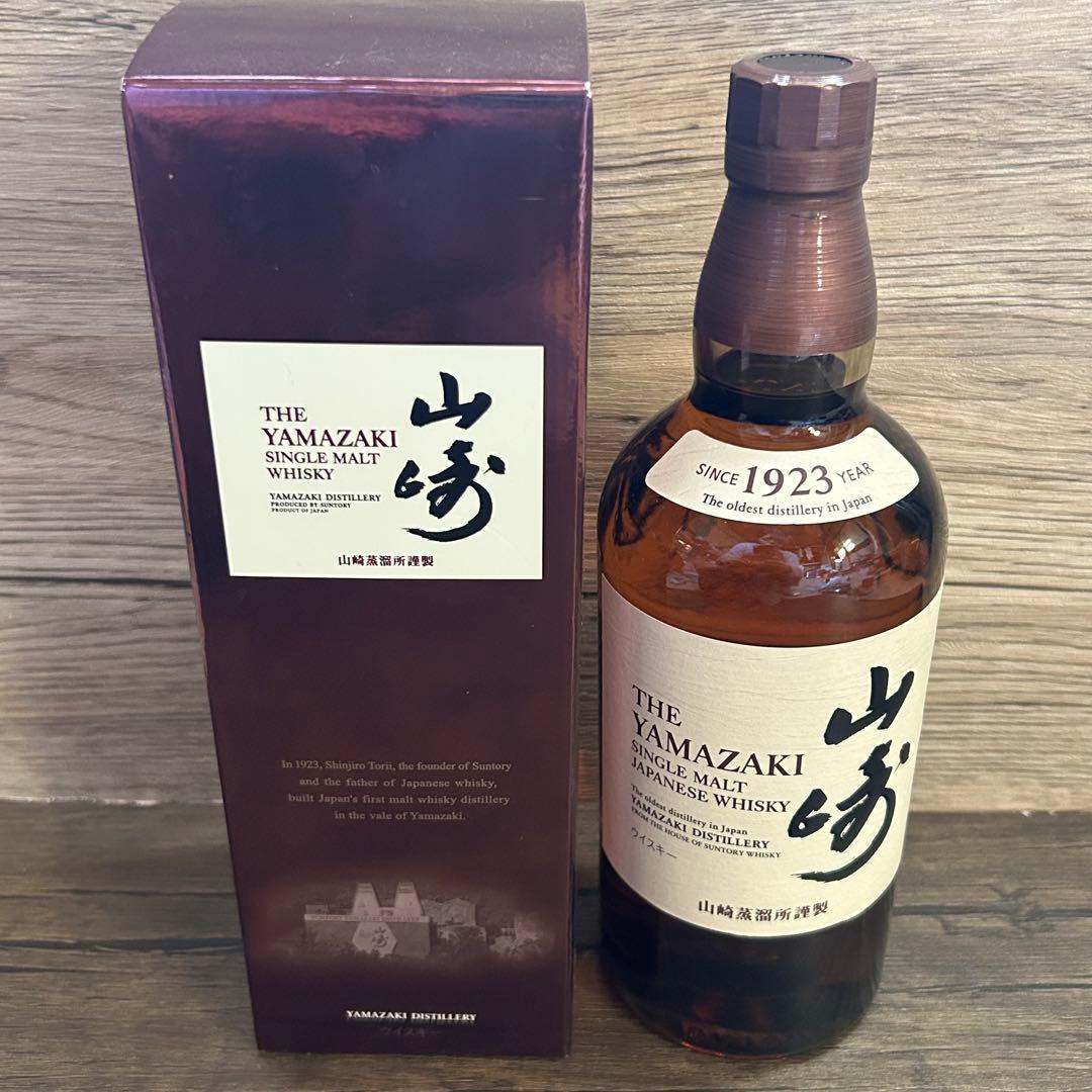 サントリー 山崎 シングルモルト ウイスキー 43度 700ml