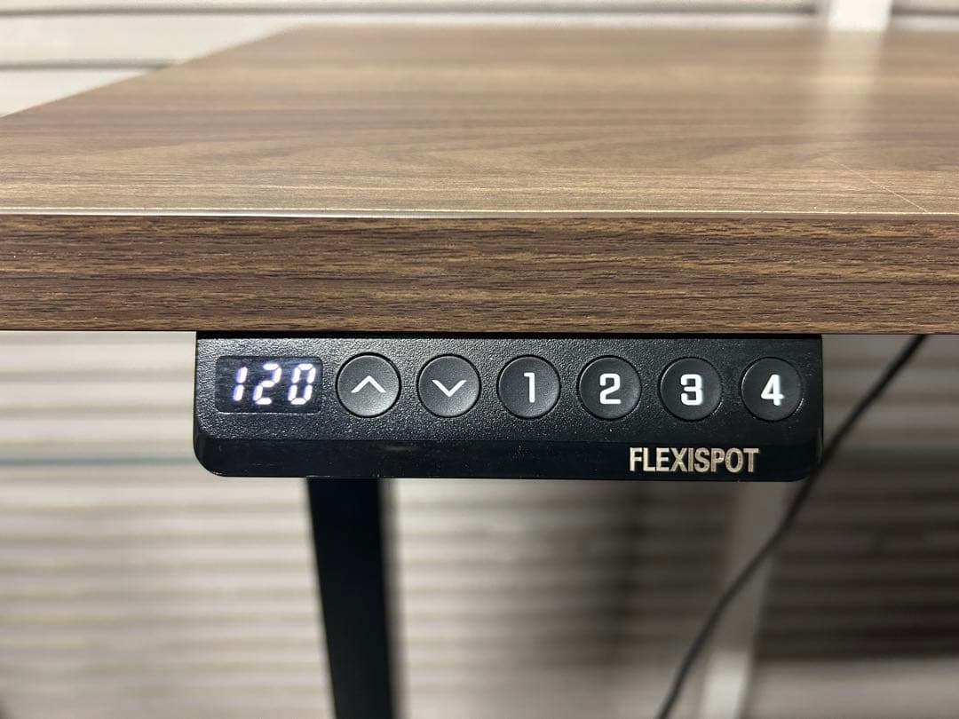 ☆GB219 電動昇降デスク FLEXISPOT 幅120cm高71〜120cm