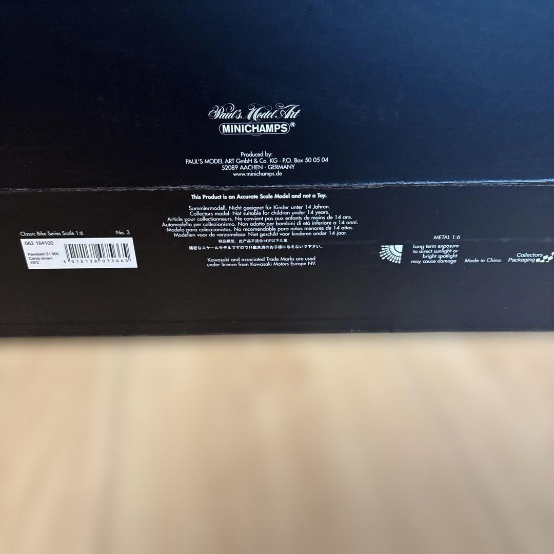 最終値下げ！【美品】MINICHAMPS Kawasaki 900Z1 1/6
