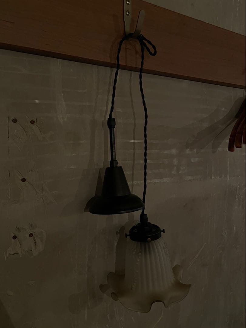 アンティーク フラワー型 ライト