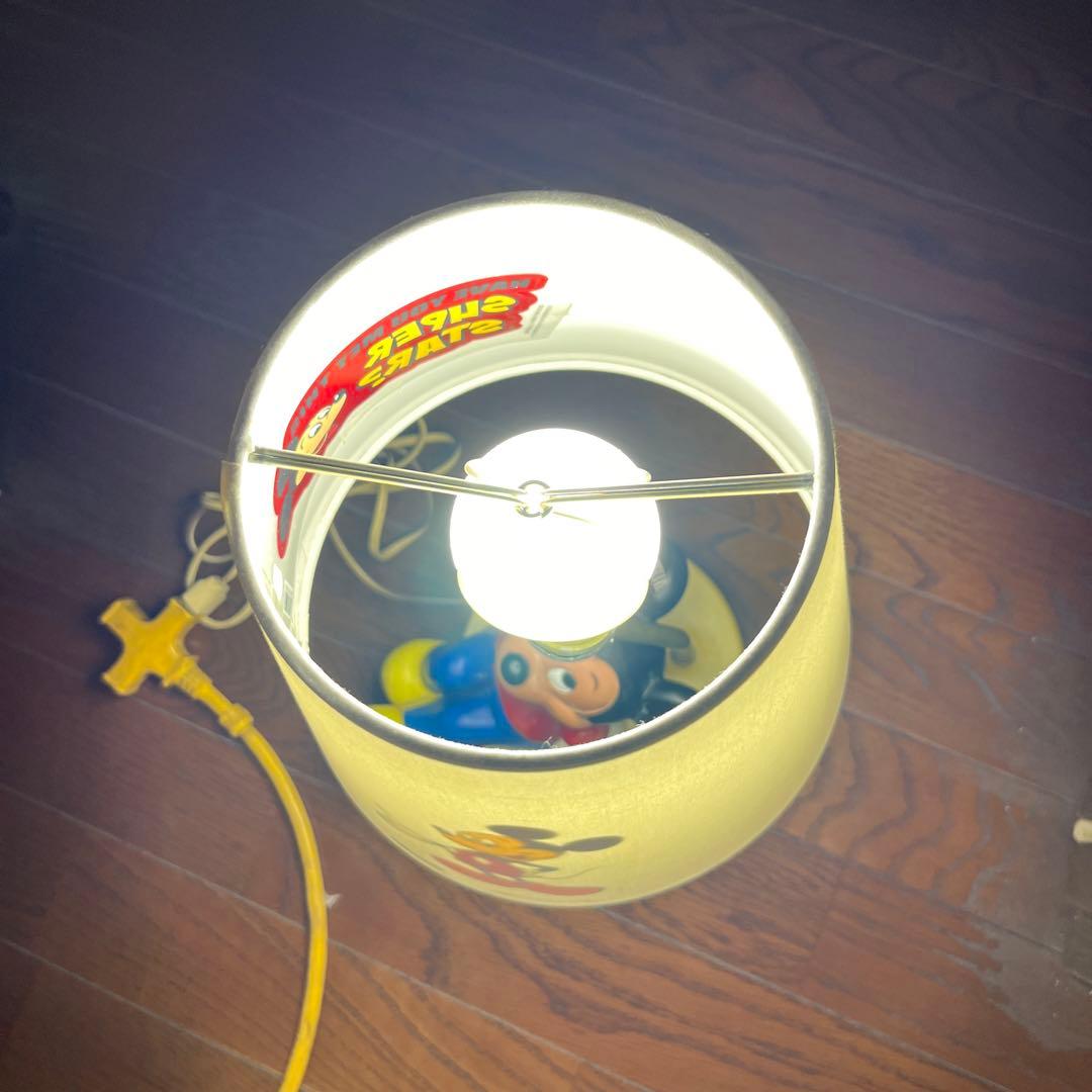 ミッキーマウス　ランプ　1970年代　ビンテージ