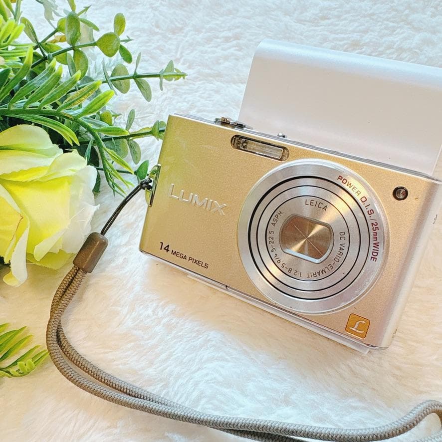 動作確認済みPanasonicパナソニックコンデジカメLUMIXDMC-FX66