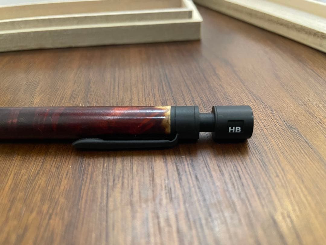 MV Marvelous wood 木製シャープペンシル HB